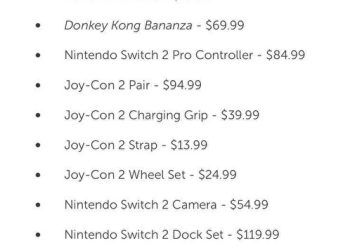 Preorders for Switch 2 Start April 24 with Unchanged System Prices – News
